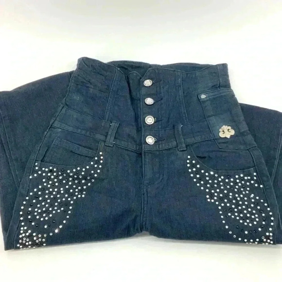 Unique DEREON  HIGH WAISTED SKINNY JEANS - Picture 6 of 6